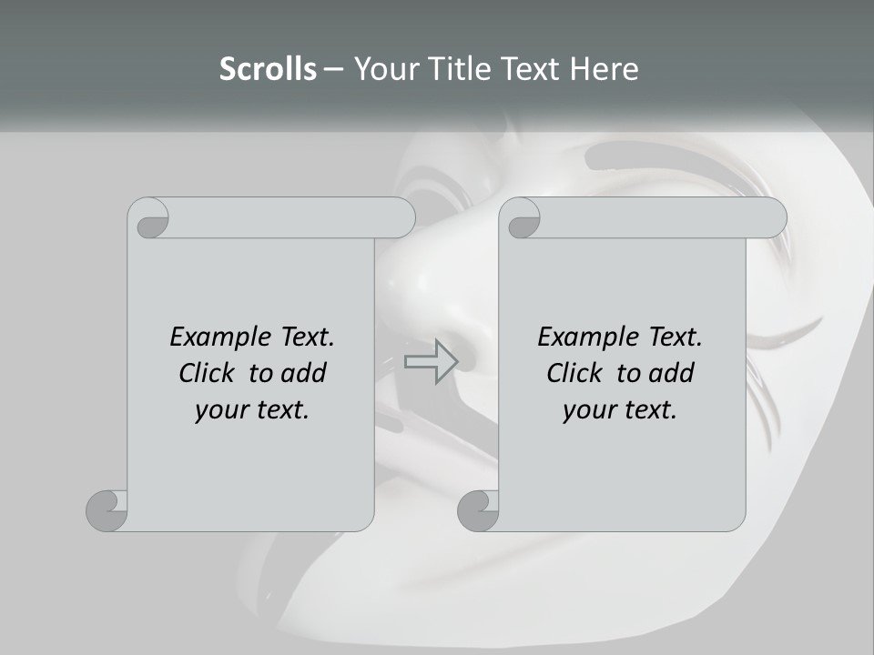 Wave Elderly Water PowerPoint Template