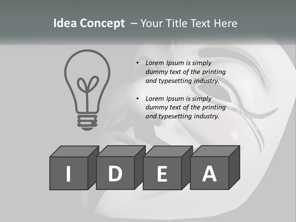 Wave Elderly Water PowerPoint Template