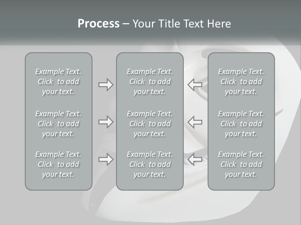 Wave Elderly Water PowerPoint Template