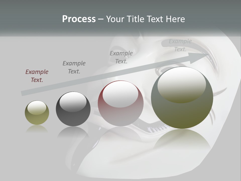 Wave Elderly Water PowerPoint Template