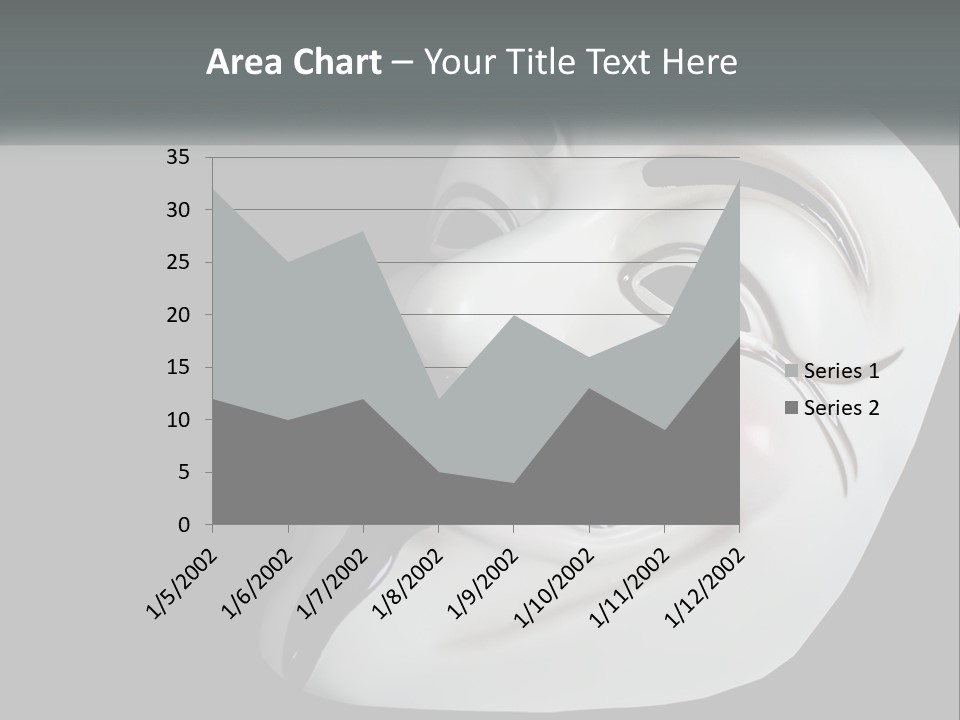Wave Elderly Water PowerPoint Template