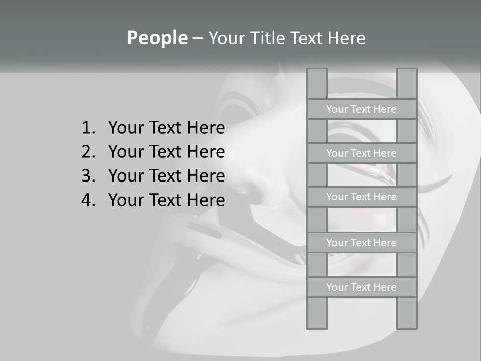 Wave Elderly Water PowerPoint Template