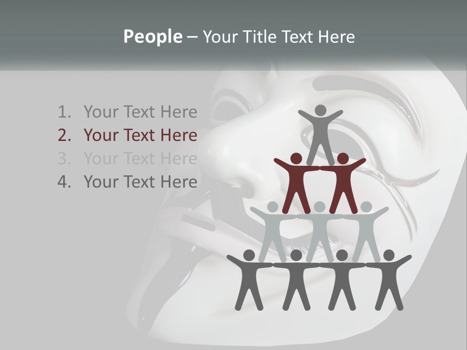 Wave Elderly Water PowerPoint Template