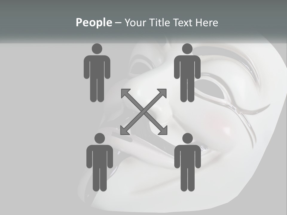 Wave Elderly Water PowerPoint Template