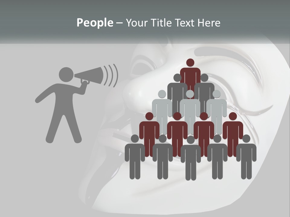 Wave Elderly Water PowerPoint Template