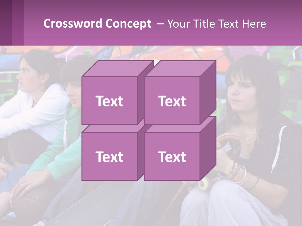 Old Daughter Retired PowerPoint Template