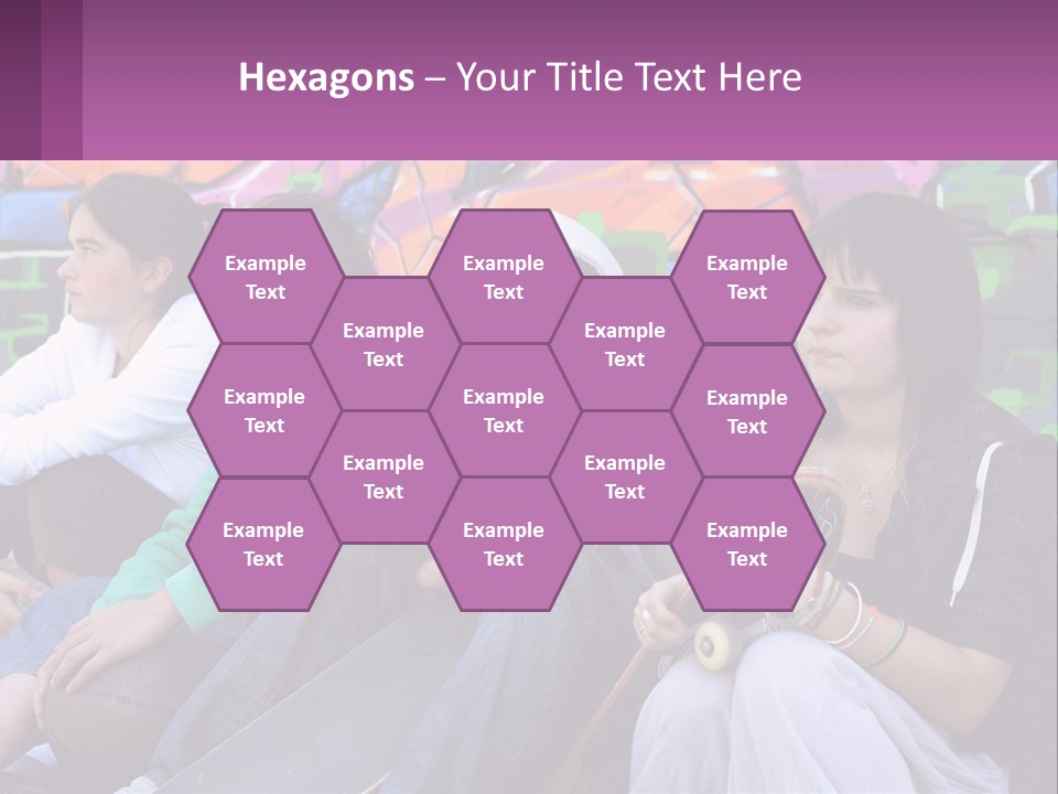 Old Daughter Retired PowerPoint Template