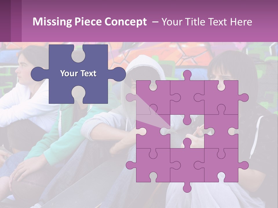 Old Daughter Retired PowerPoint Template