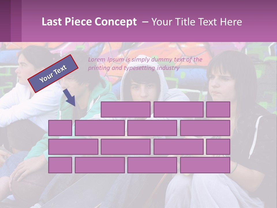 Old Daughter Retired PowerPoint Template