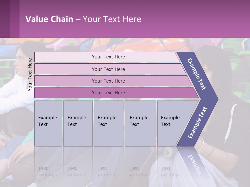 Old Daughter Retired PowerPoint Template