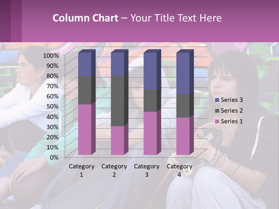 Old Daughter Retired PowerPoint Template
