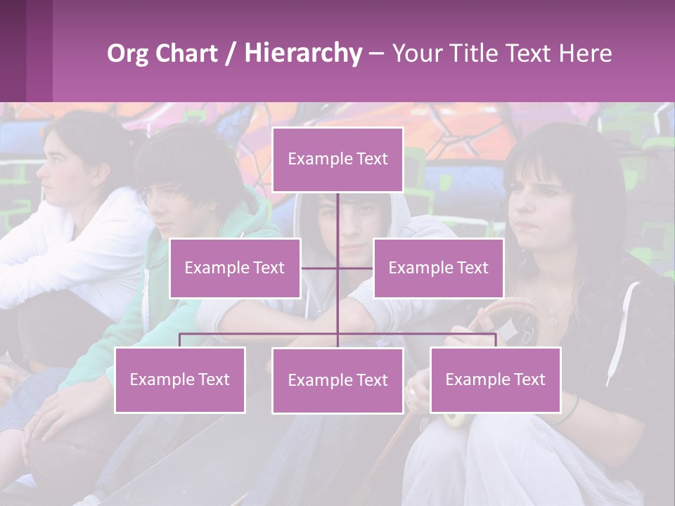 Old Daughter Retired PowerPoint Template