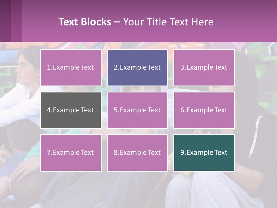 Old Daughter Retired PowerPoint Template