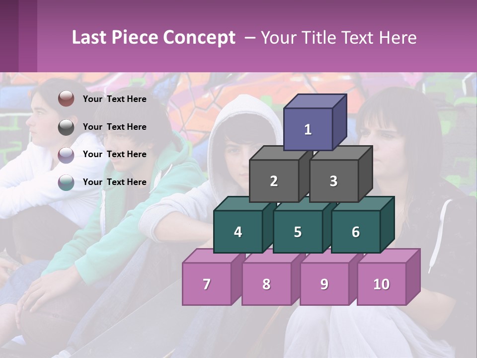 Old Daughter Retired PowerPoint Template