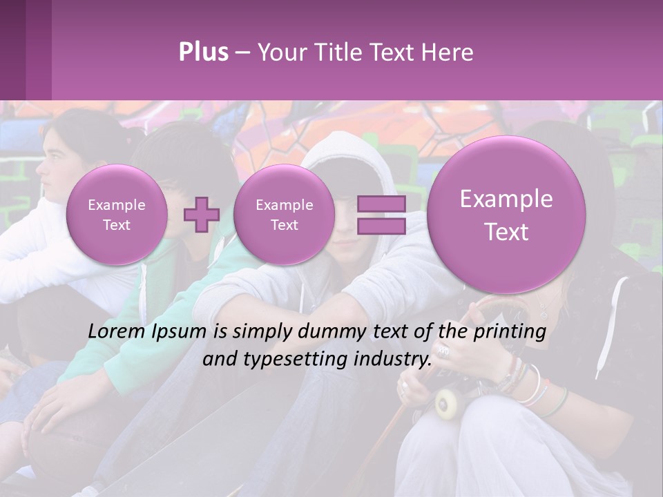 Old Daughter Retired PowerPoint Template