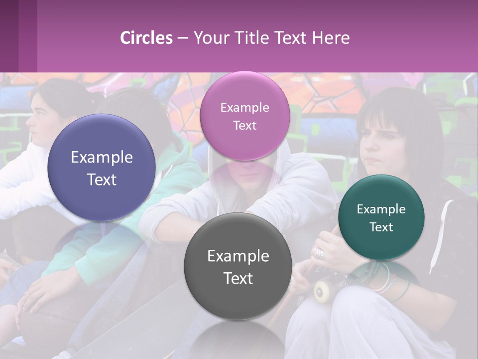 Old Daughter Retired PowerPoint Template