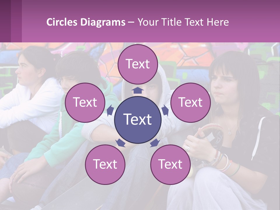 Old Daughter Retired PowerPoint Template