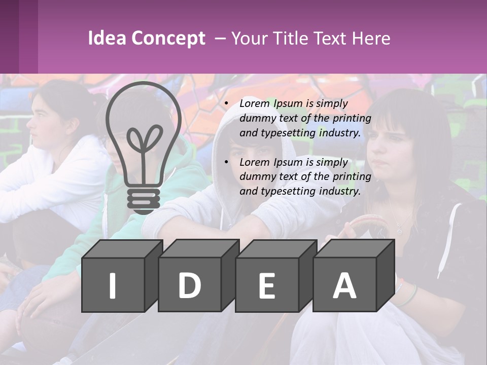 Old Daughter Retired PowerPoint Template