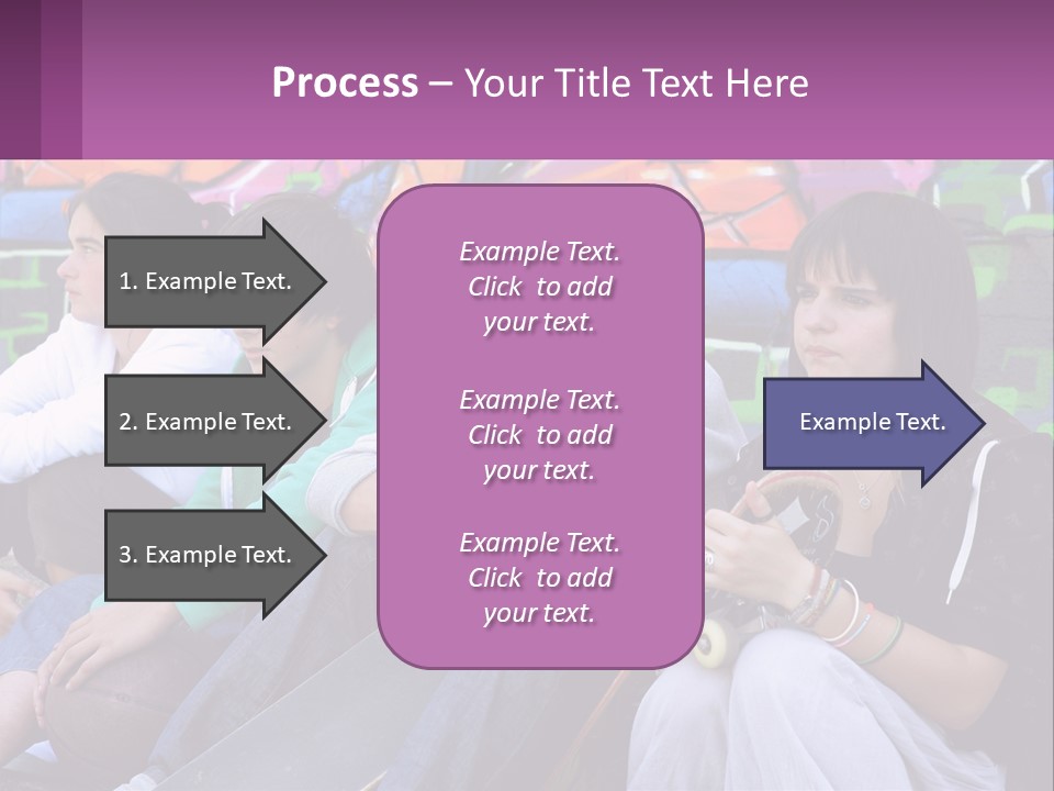 Old Daughter Retired PowerPoint Template
