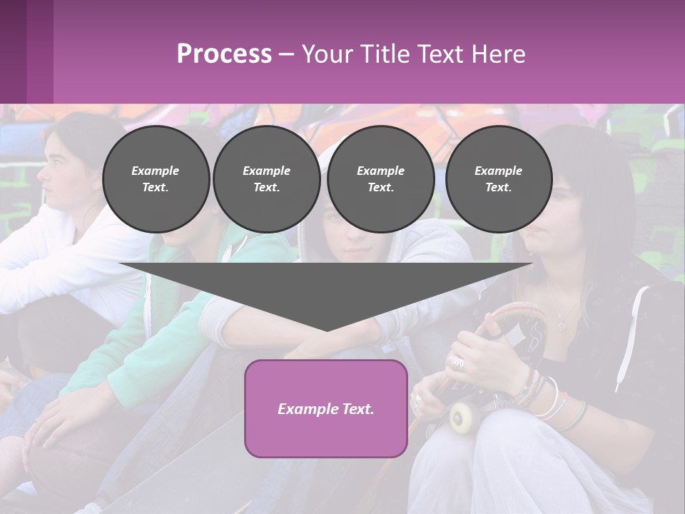 Old Daughter Retired PowerPoint Template