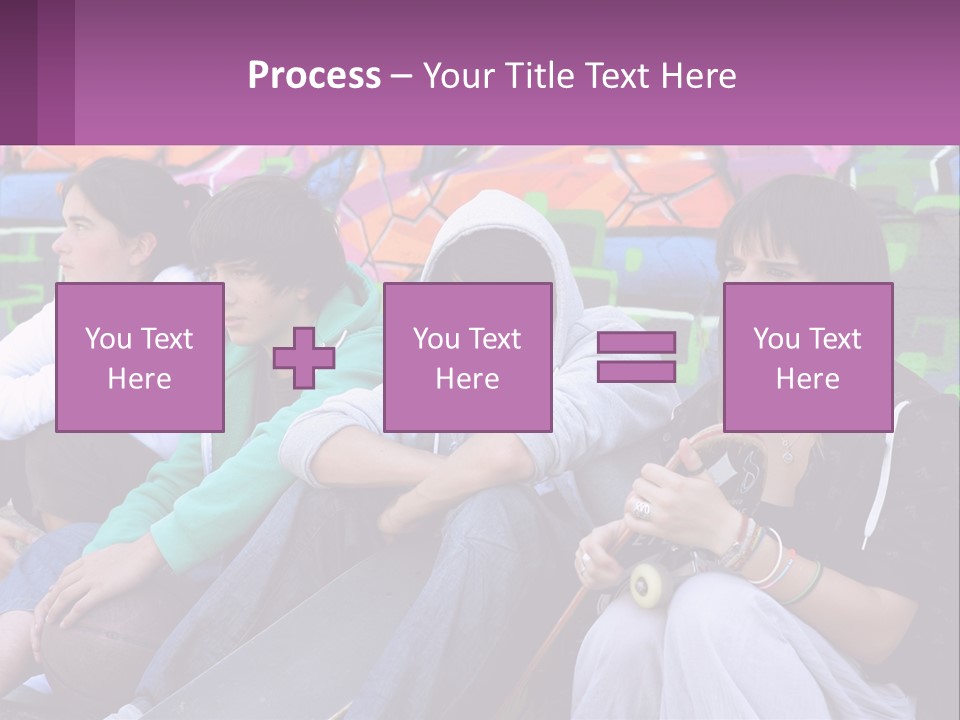Old Daughter Retired PowerPoint Template