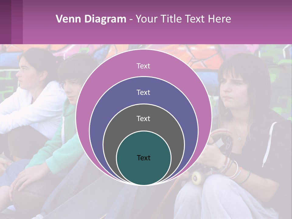 Old Daughter Retired PowerPoint Template