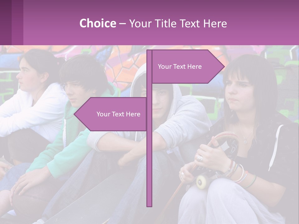 Old Daughter Retired PowerPoint Template