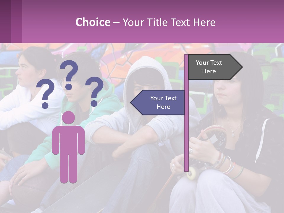 Old Daughter Retired PowerPoint Template