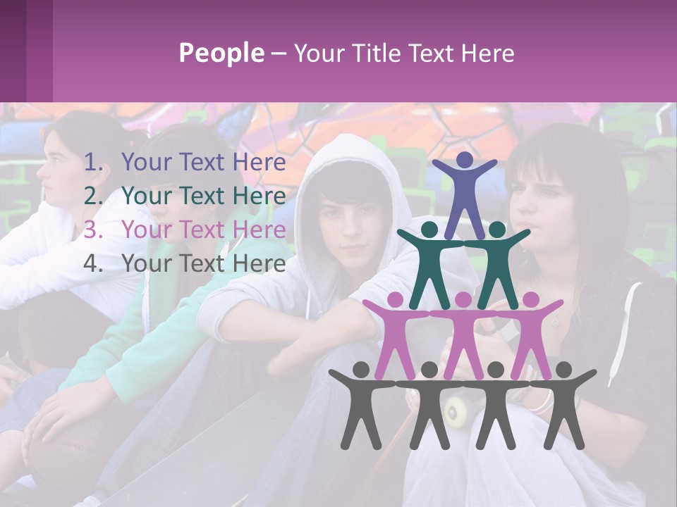 Old Daughter Retired PowerPoint Template