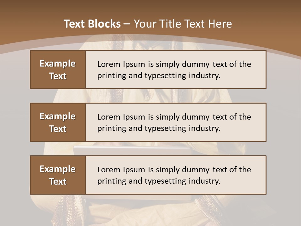 Coast Lifestyle Water PowerPoint Template