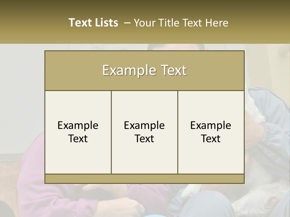 Coastal Elderly Portrait PowerPoint Template