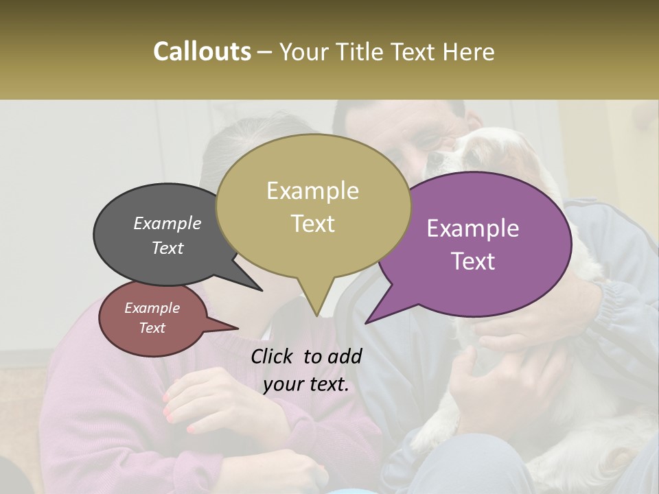 Coastal Elderly Portrait PowerPoint Template