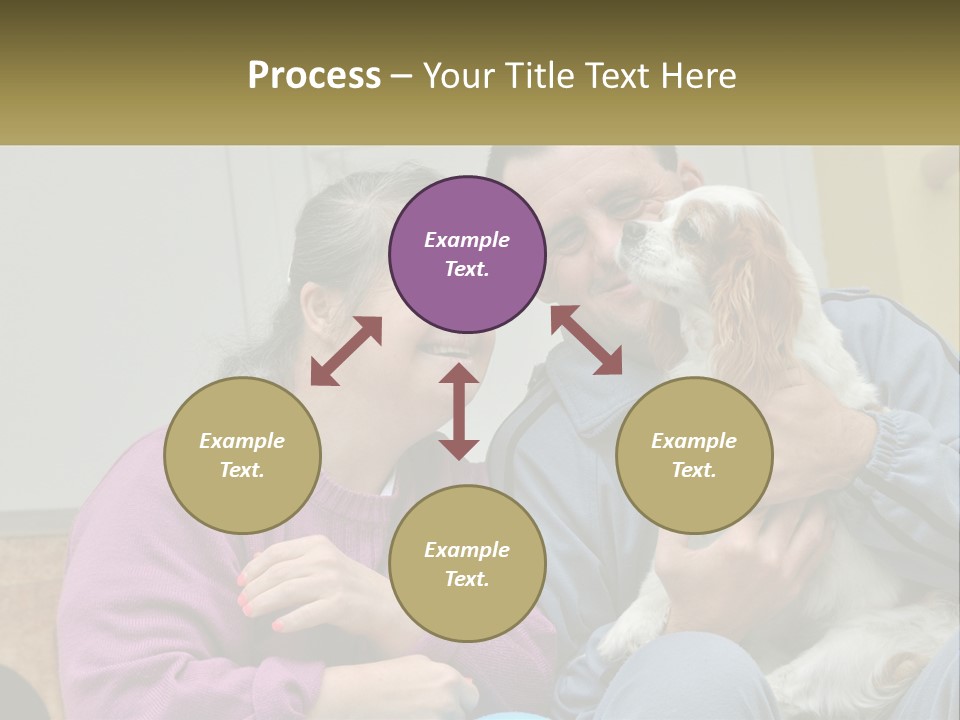 Coastal Elderly Portrait PowerPoint Template