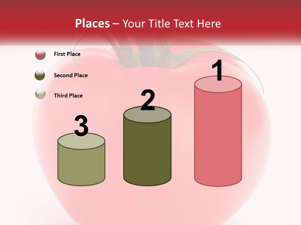 Woman Sunrise Single PowerPoint Template