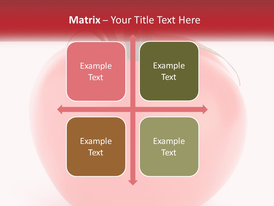 Woman Sunrise Single PowerPoint Template