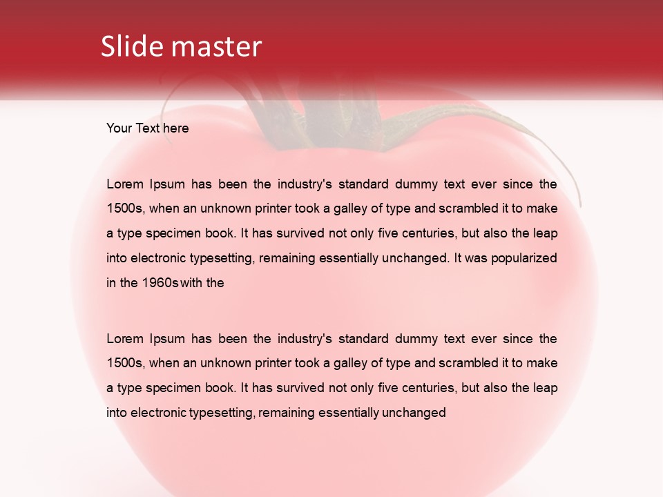 Woman Sunrise Single PowerPoint Template