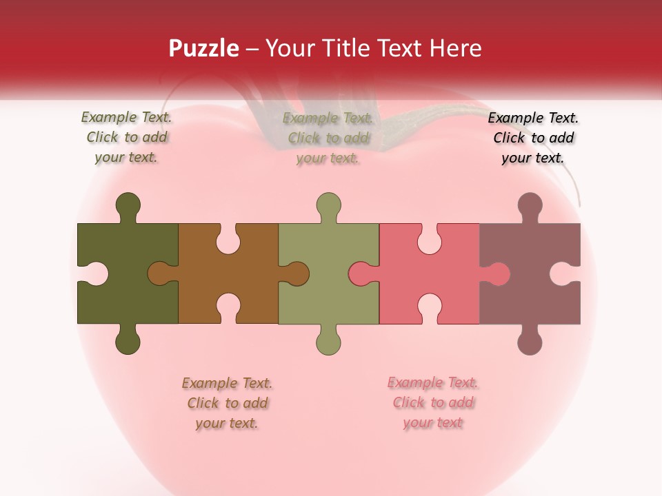 Woman Sunrise Single PowerPoint Template