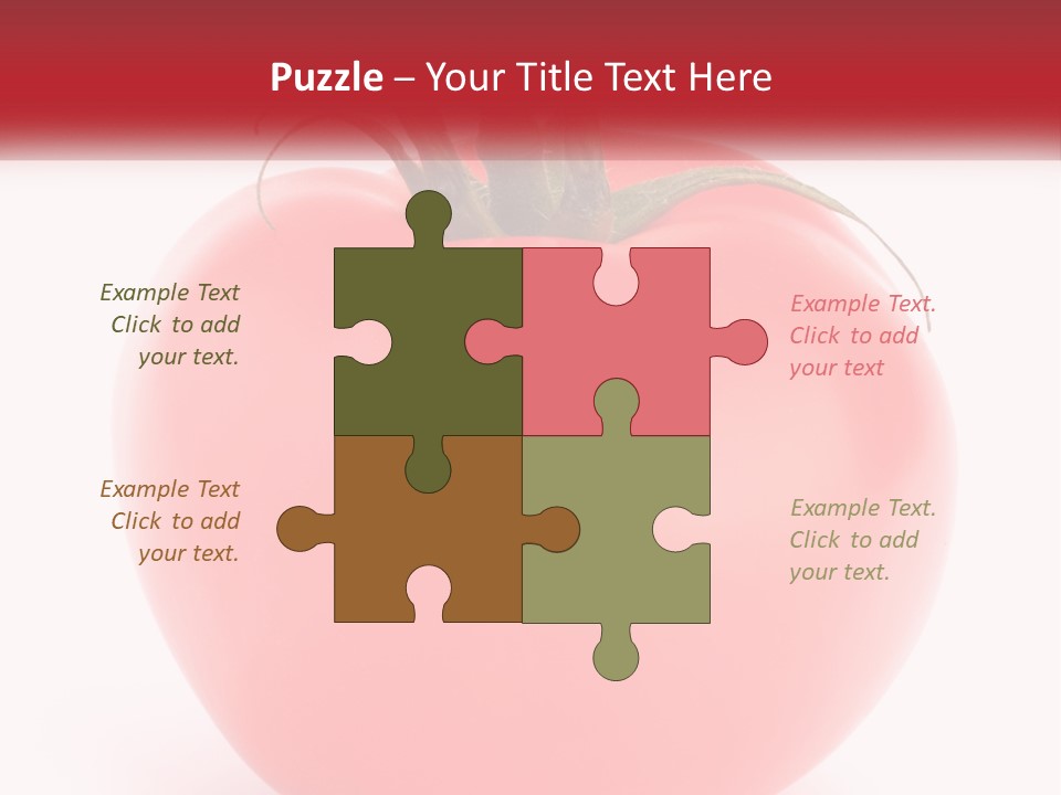 Woman Sunrise Single PowerPoint Template