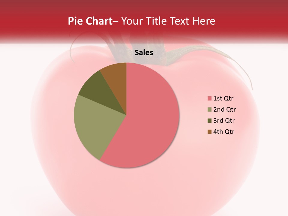 Woman Sunrise Single PowerPoint Template