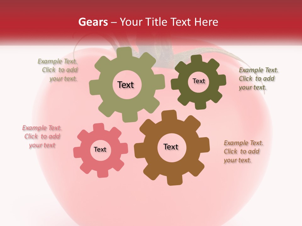 Woman Sunrise Single PowerPoint Template