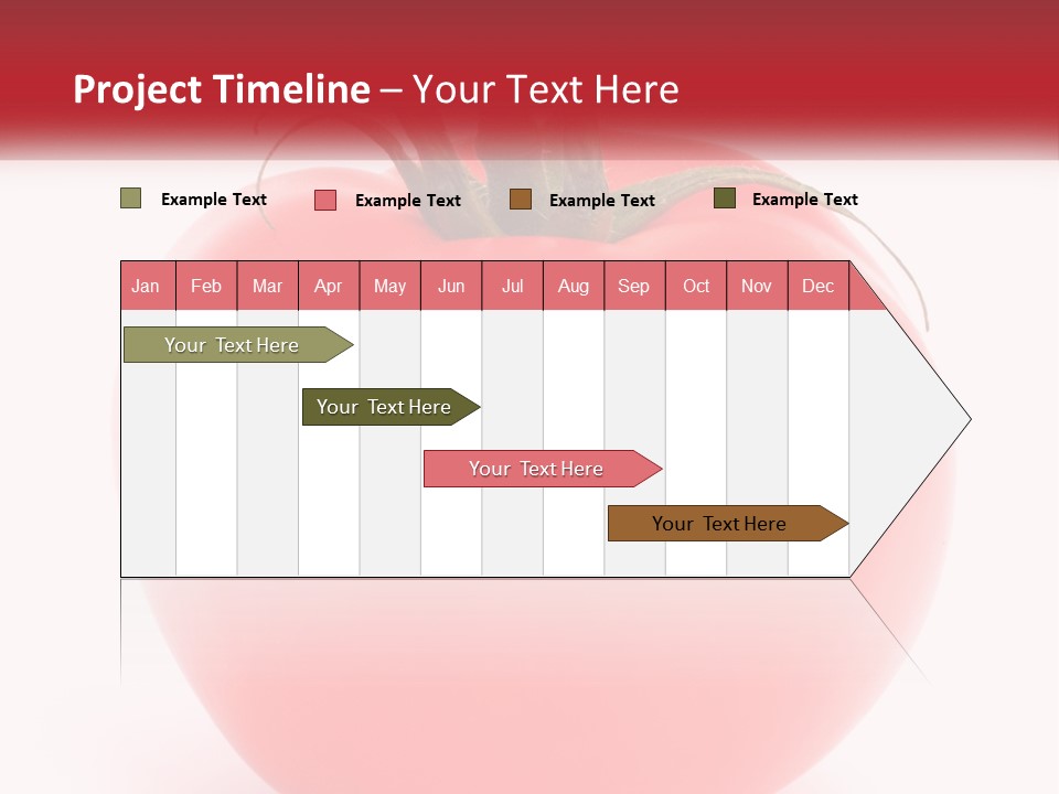 Woman Sunrise Single PowerPoint Template