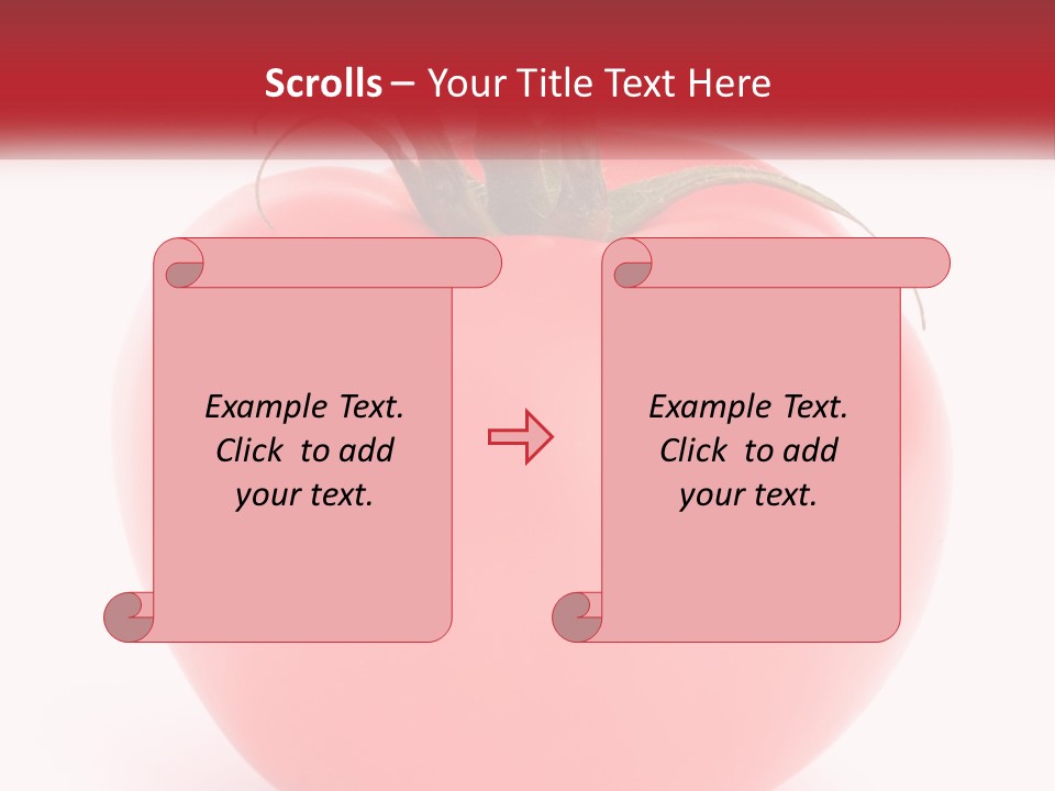 Woman Sunrise Single PowerPoint Template
