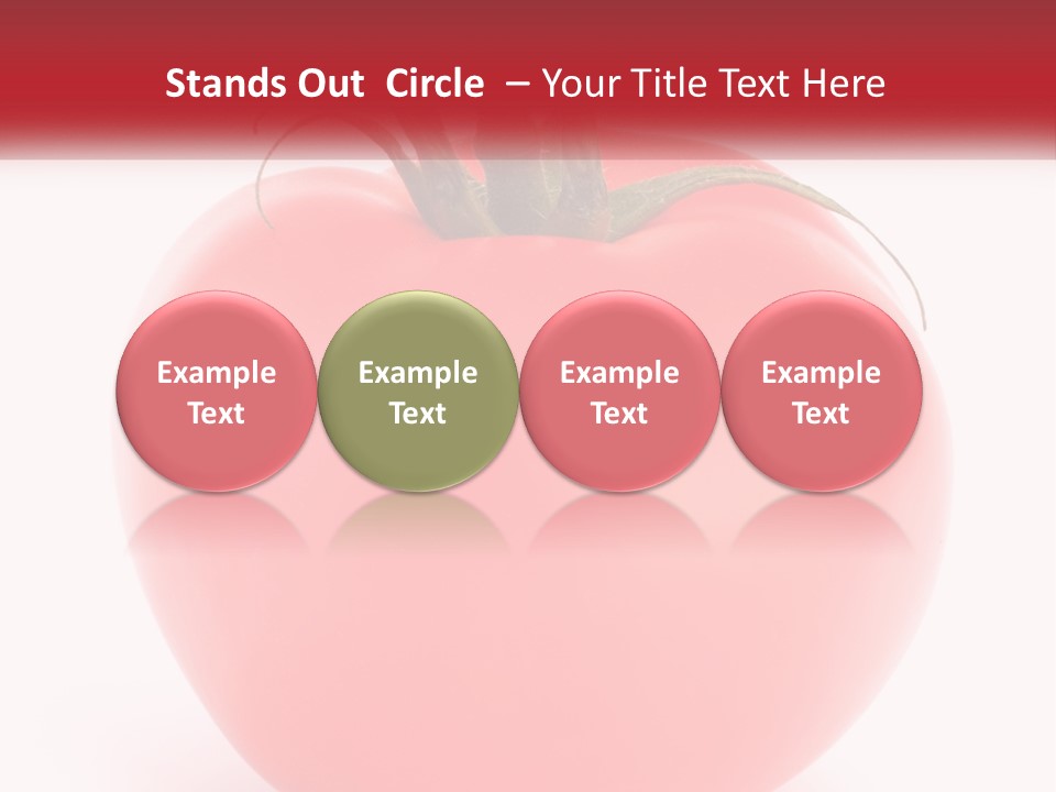 Woman Sunrise Single PowerPoint Template