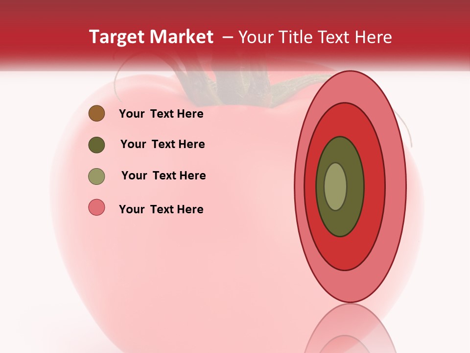 Woman Sunrise Single PowerPoint Template