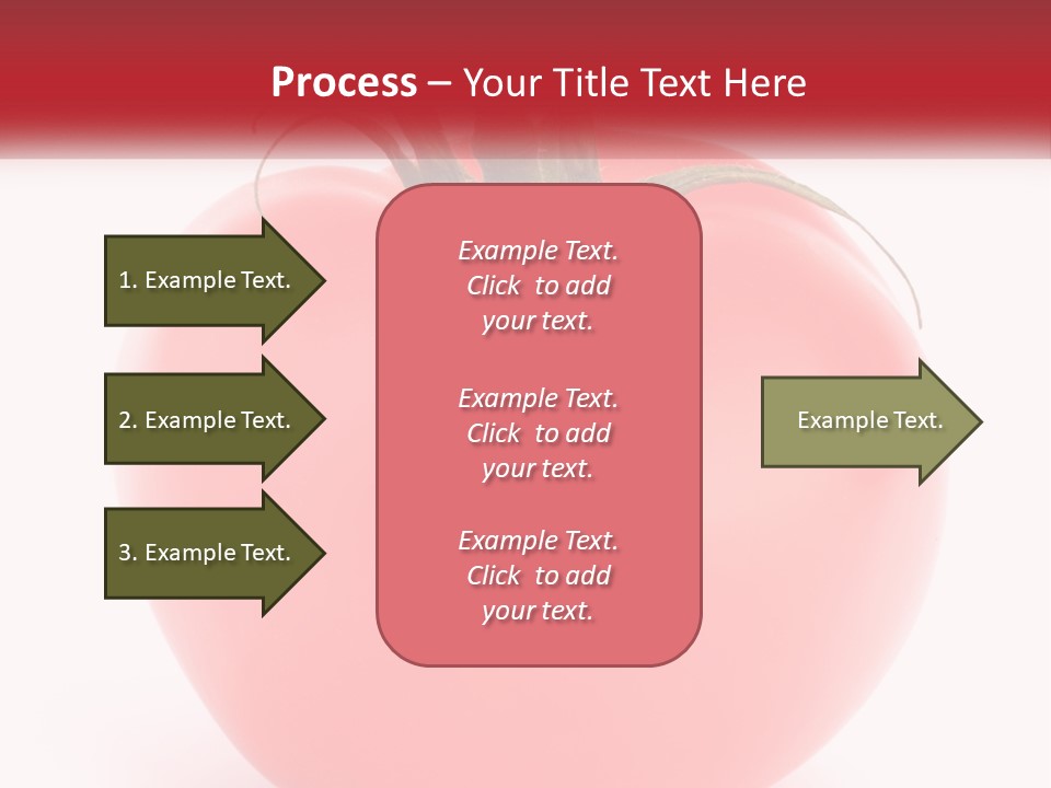 Woman Sunrise Single PowerPoint Template