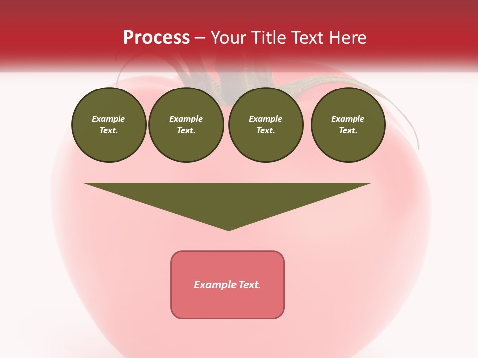 Woman Sunrise Single PowerPoint Template