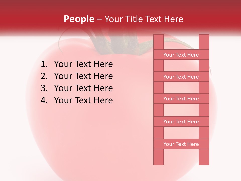 Woman Sunrise Single PowerPoint Template