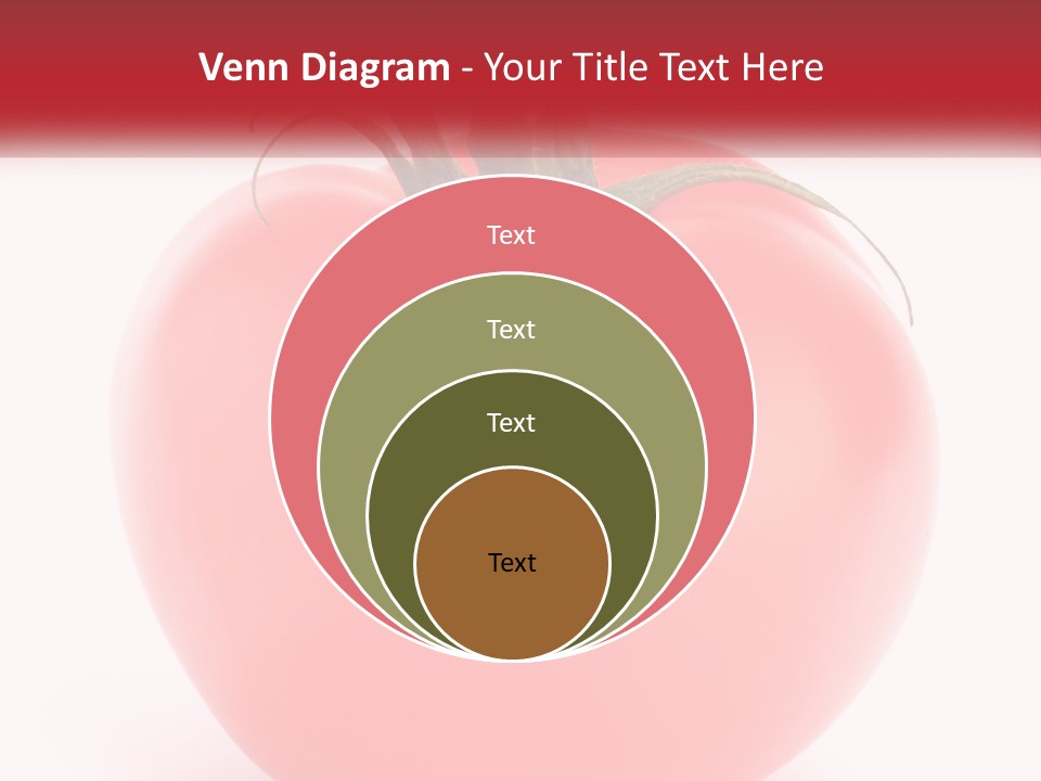 Woman Sunrise Single PowerPoint Template