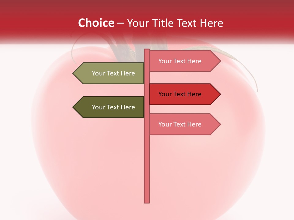 Woman Sunrise Single PowerPoint Template