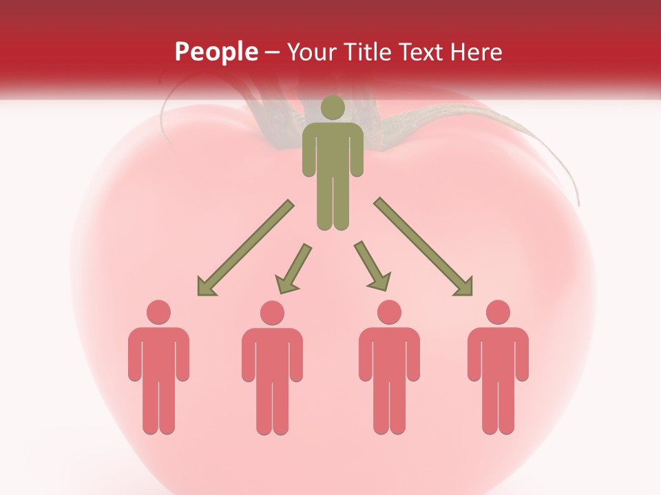 Woman Sunrise Single PowerPoint Template